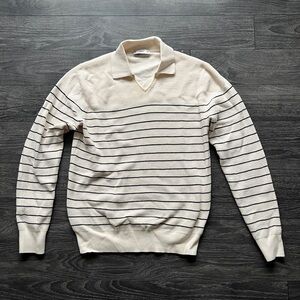 Mango johnny collar sweater polo